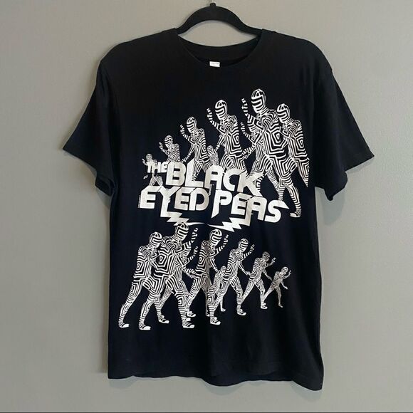 The Black Eye Peas Casual Cotton Graphic T Shirt - Picture 1 of 6